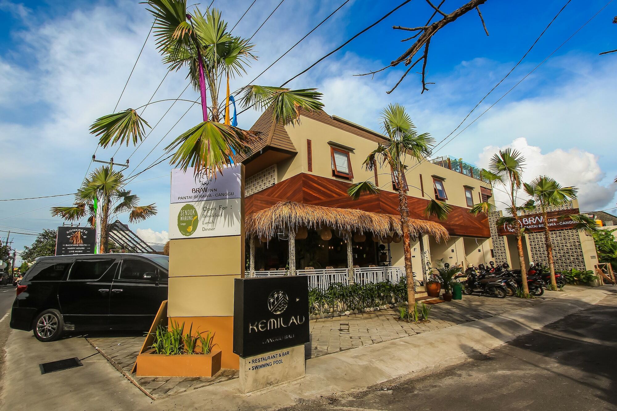 Braw Inn Canggu By Kamara Екстер'єр фото